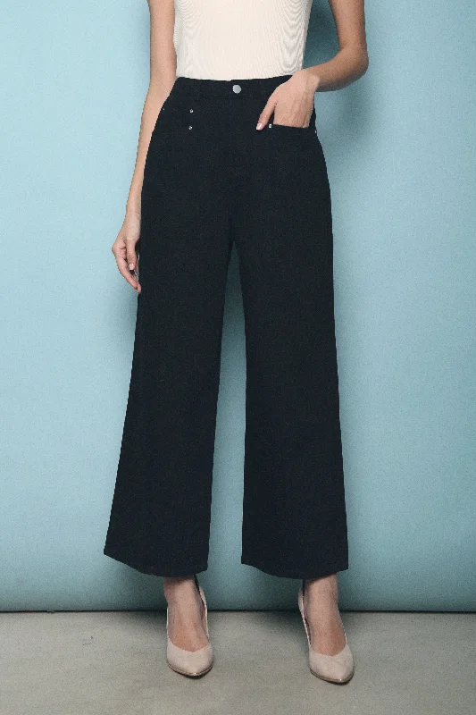 Kennis Wide Leg Pants Black