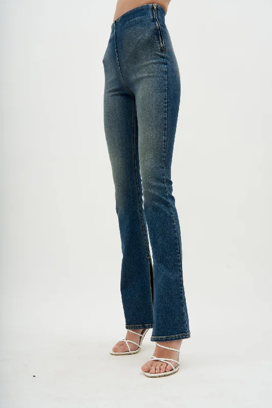 Split Hem Tommy Jegging