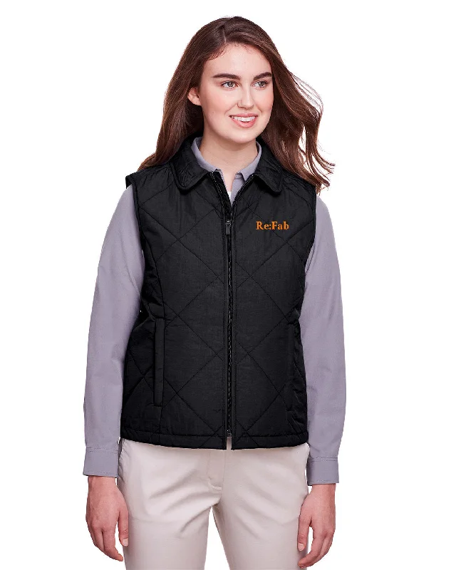 UltraClub Ladies Dawson Quilted Hacking Vest