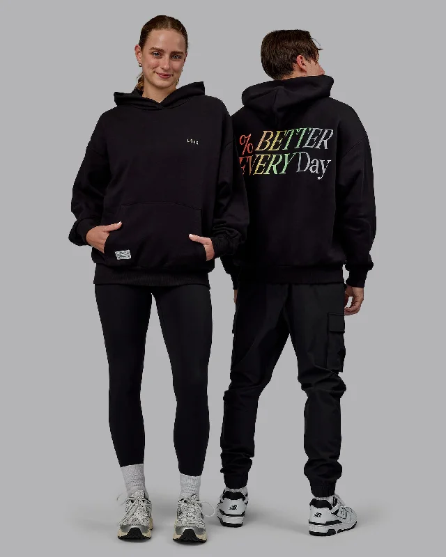 Unisex VS6 Hoodie Oversize - Pride-Black