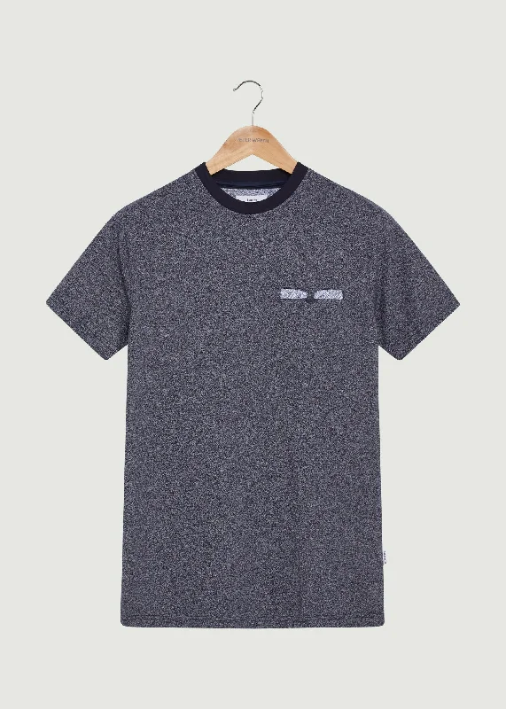 Daleham Tee - Navy Marl