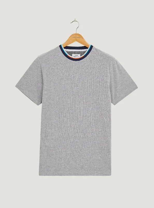 Fergus T-Shirt - Grey Marl