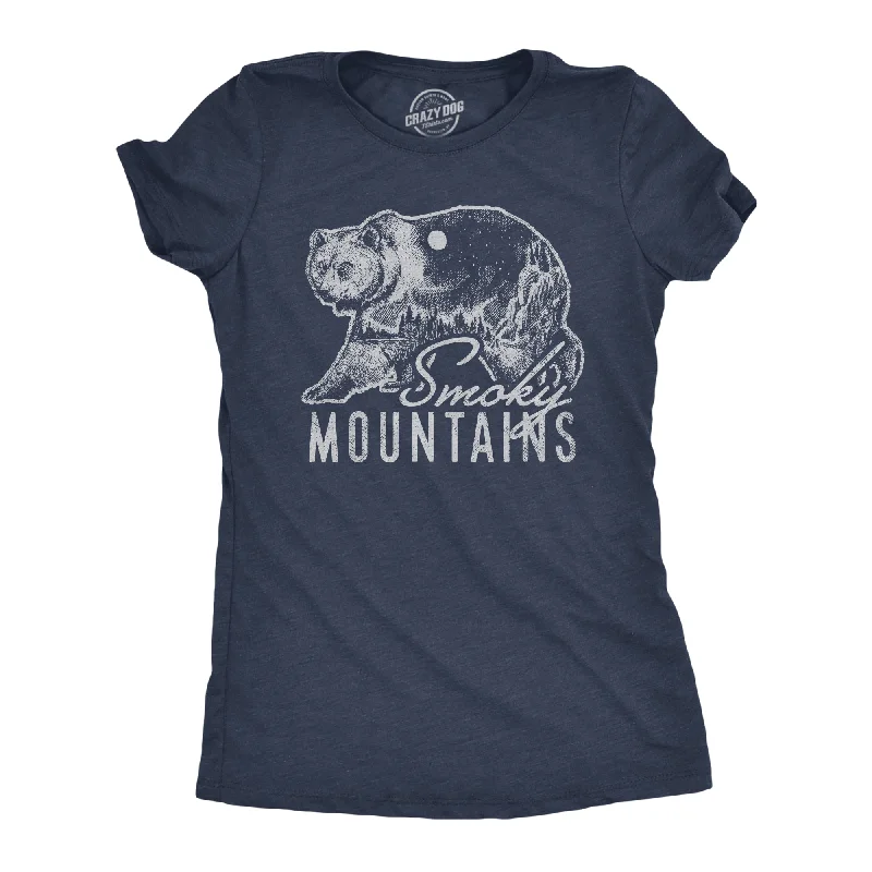 Retro Smokey Mountains Women's T Shirt