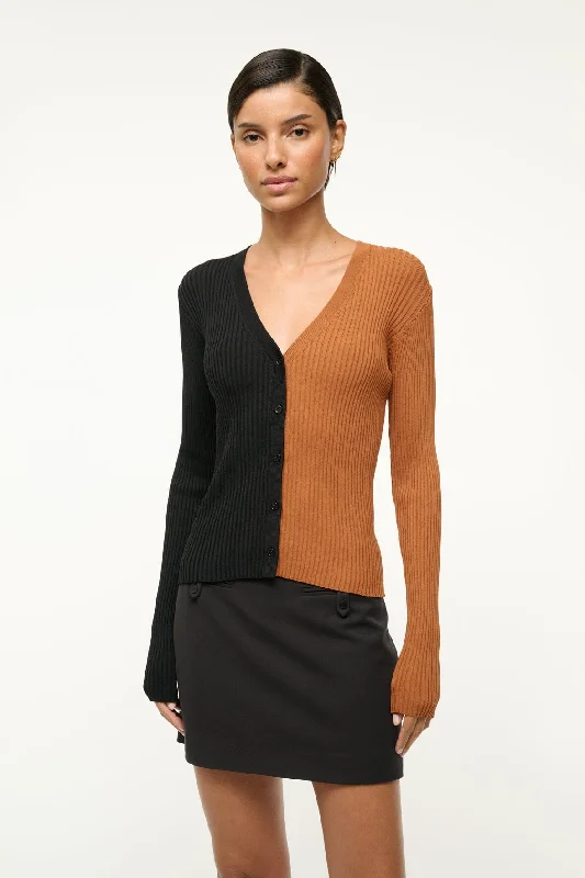 CARGO SWEATER | TAN BLACK