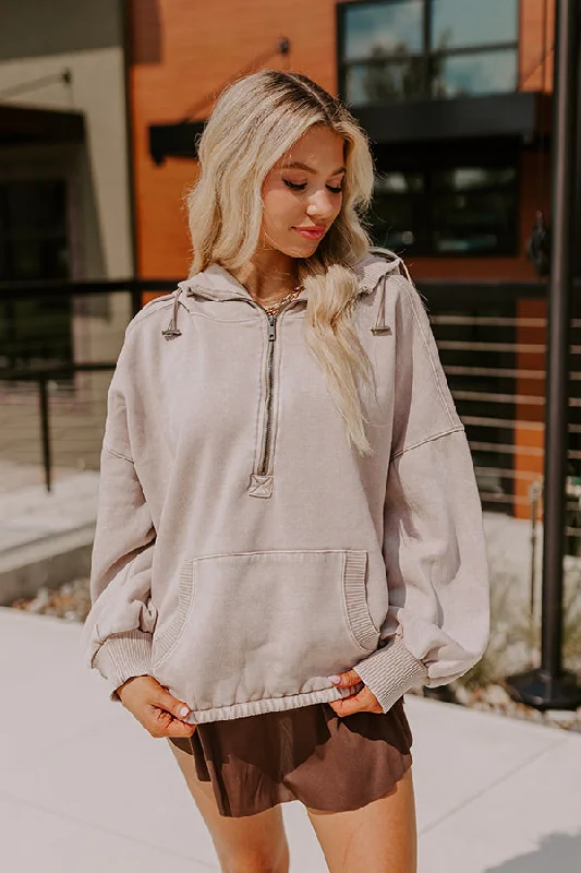 Coffee Shop Cutie Vintage Wash Hoodie