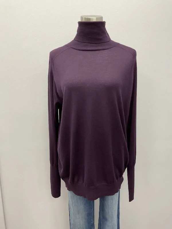 Plum Wool/cashmere Sweater