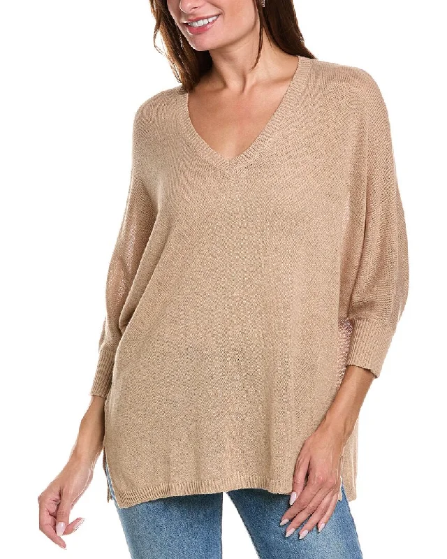 Two Bees Cashmere Lia Dolman Cashmere-Blend Beach Sweater