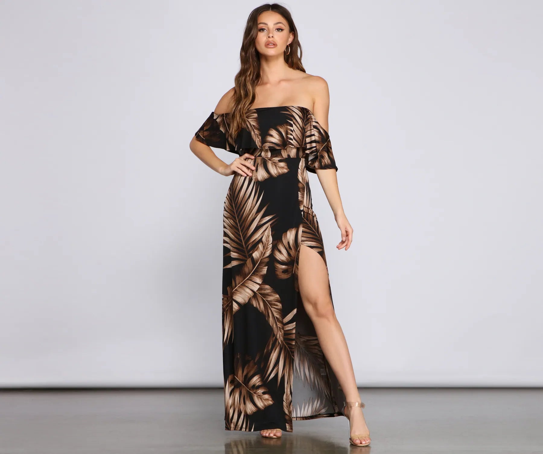 Bring The Heat Maxi Dress