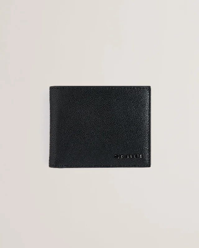 Lanser Recycled Leather Wallet Black